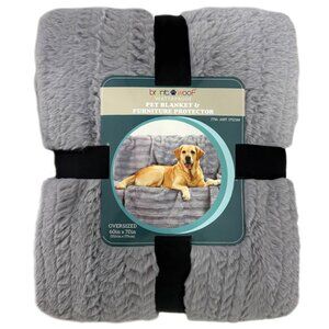 Brentwood Waterproof Pet Blanket and Furniture Protector | Gray | NWT